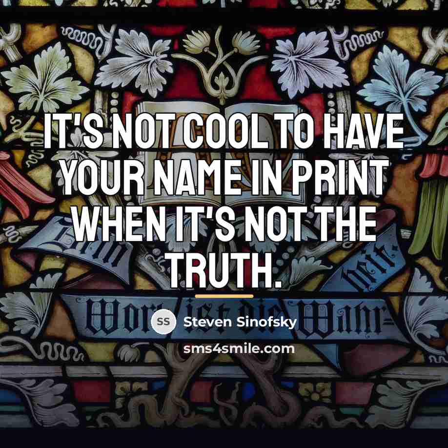 “It's not cool to have your name in print when…” quote by Steven Sinofsky