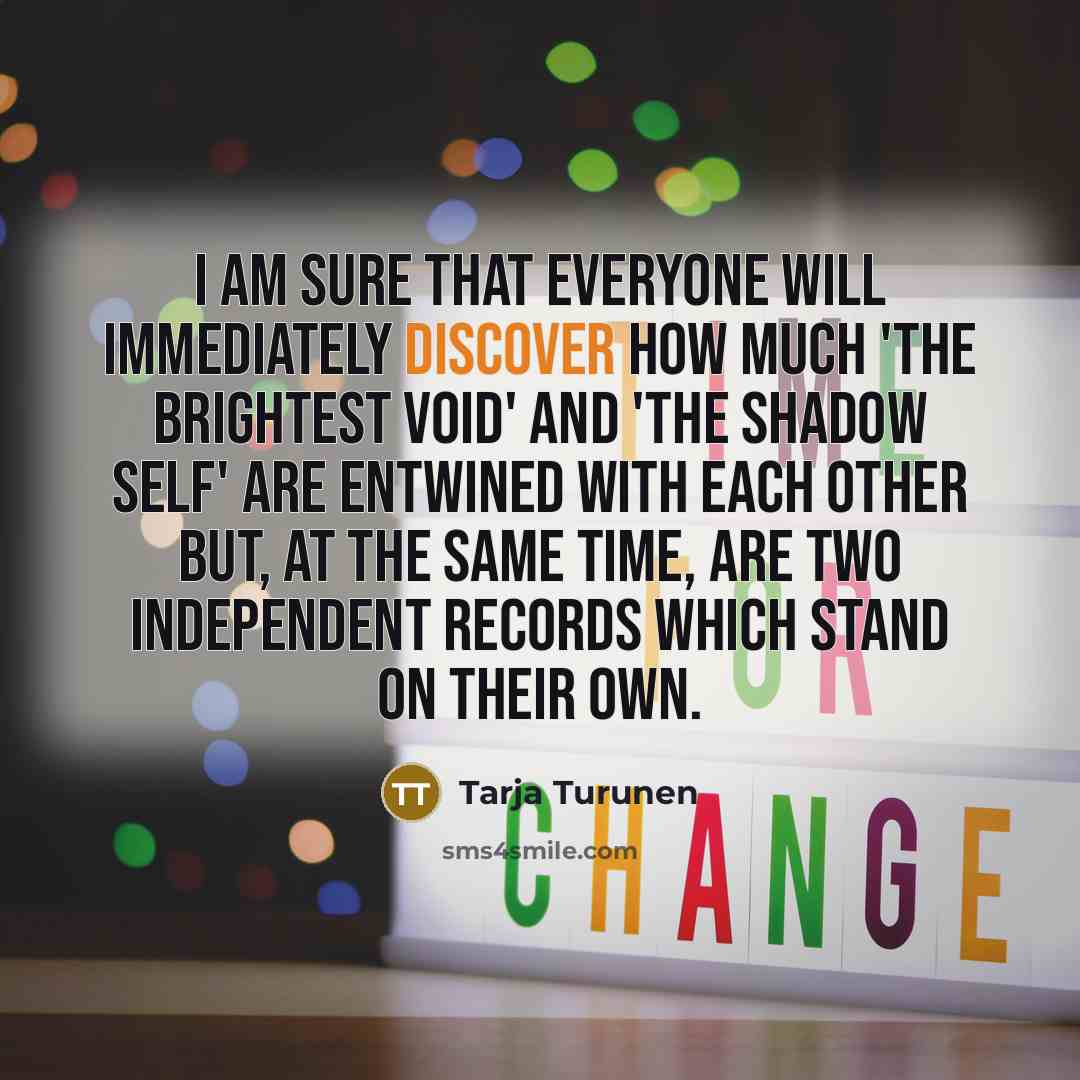 “I am sure that everyone will immediately discover how much…” quote by Tarja Turunen