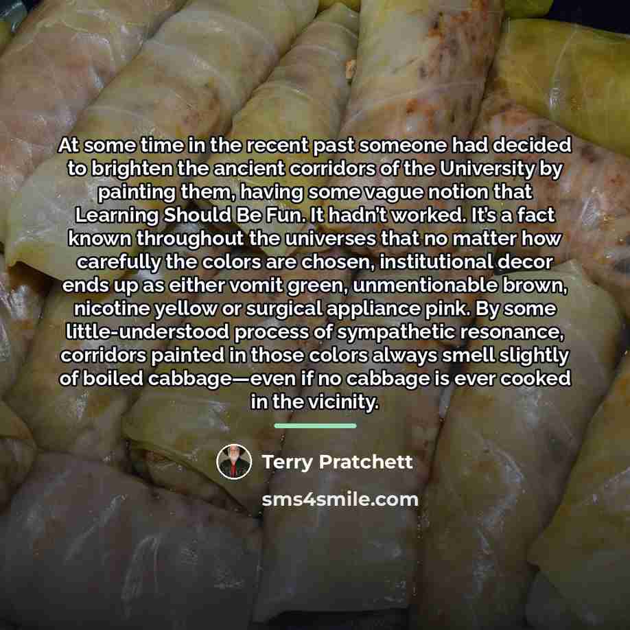 “At some time in the recent past someone had decided…” quote by Terry Pratchett