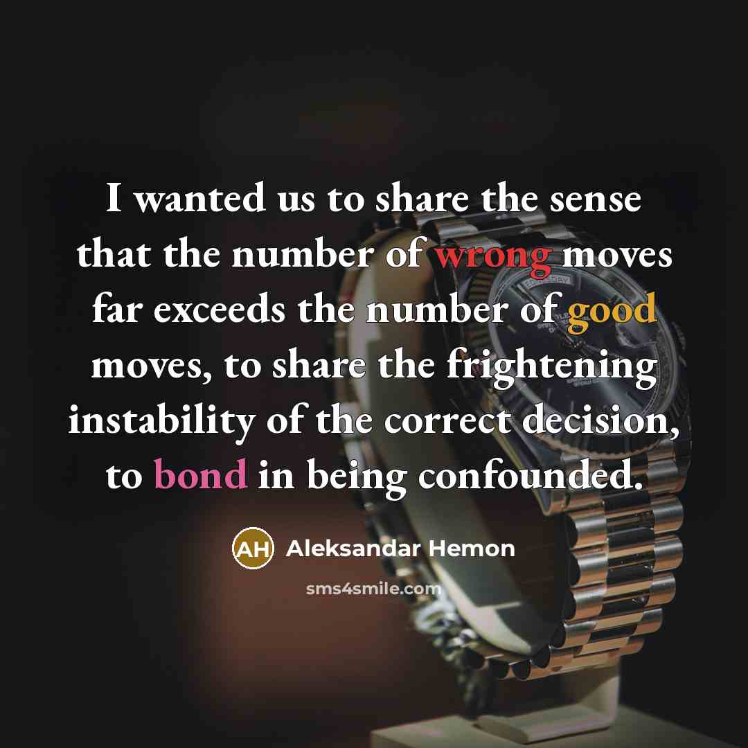 “I wanted us to share the sense that the number…” quote by Aleksandar Hemon