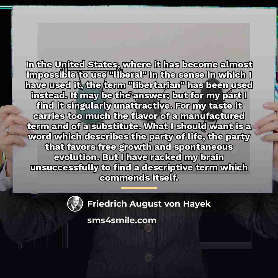 “In the United States, where it has become almost impossible…” quote by Friedrich August von Hayek