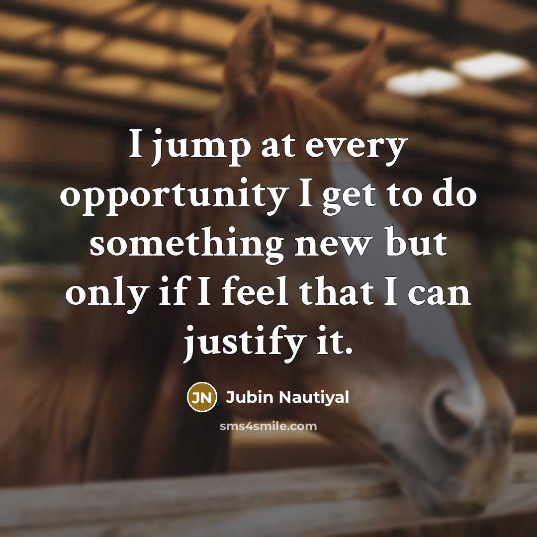 “I jump at every opportunity I get to do something…” quote by Jubin Nautiyal