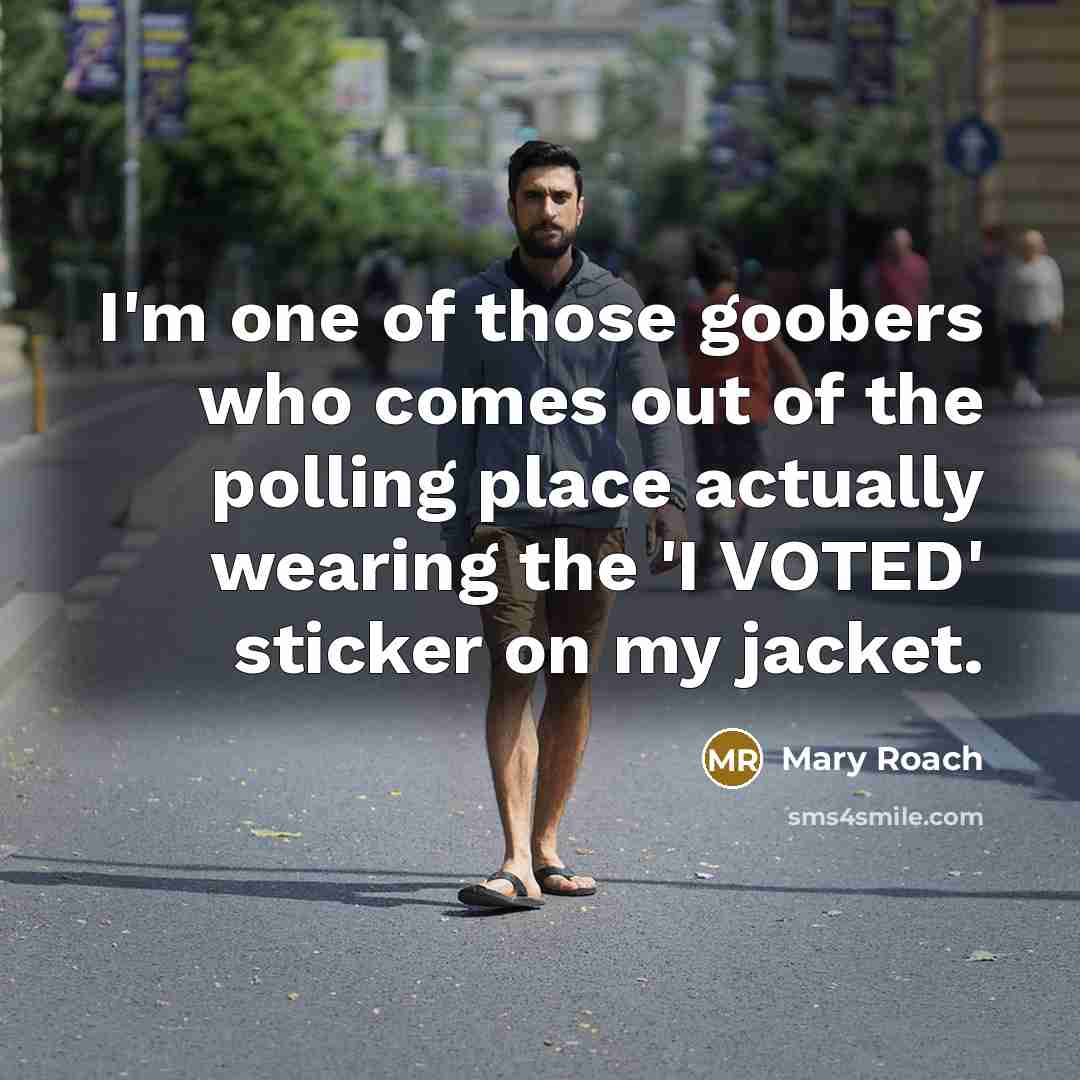 “I'm one of those goobers who comes out of the…” quote by Mary Roach