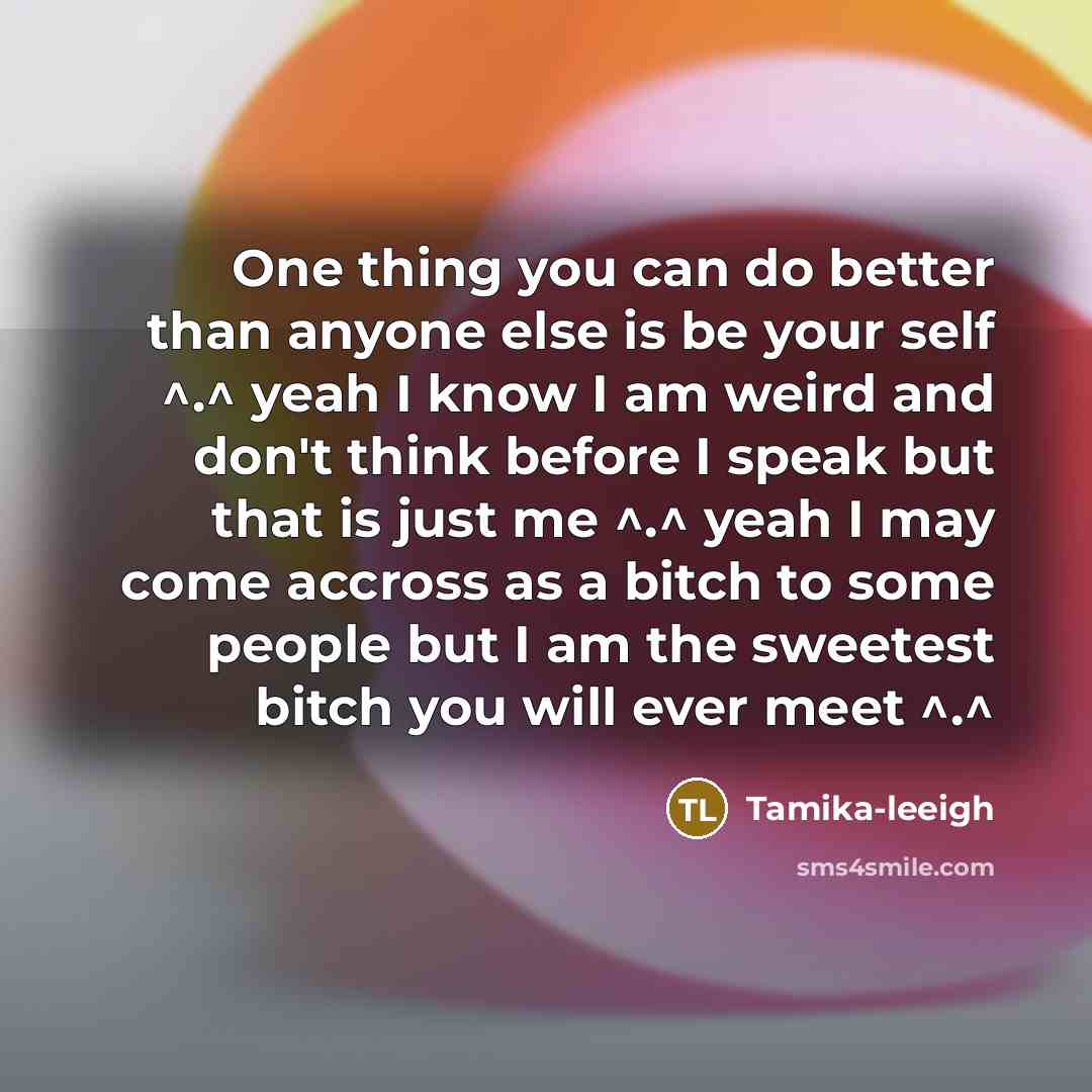 “One thing you can do better than anyone else is…” quote by Tamika-leeigh