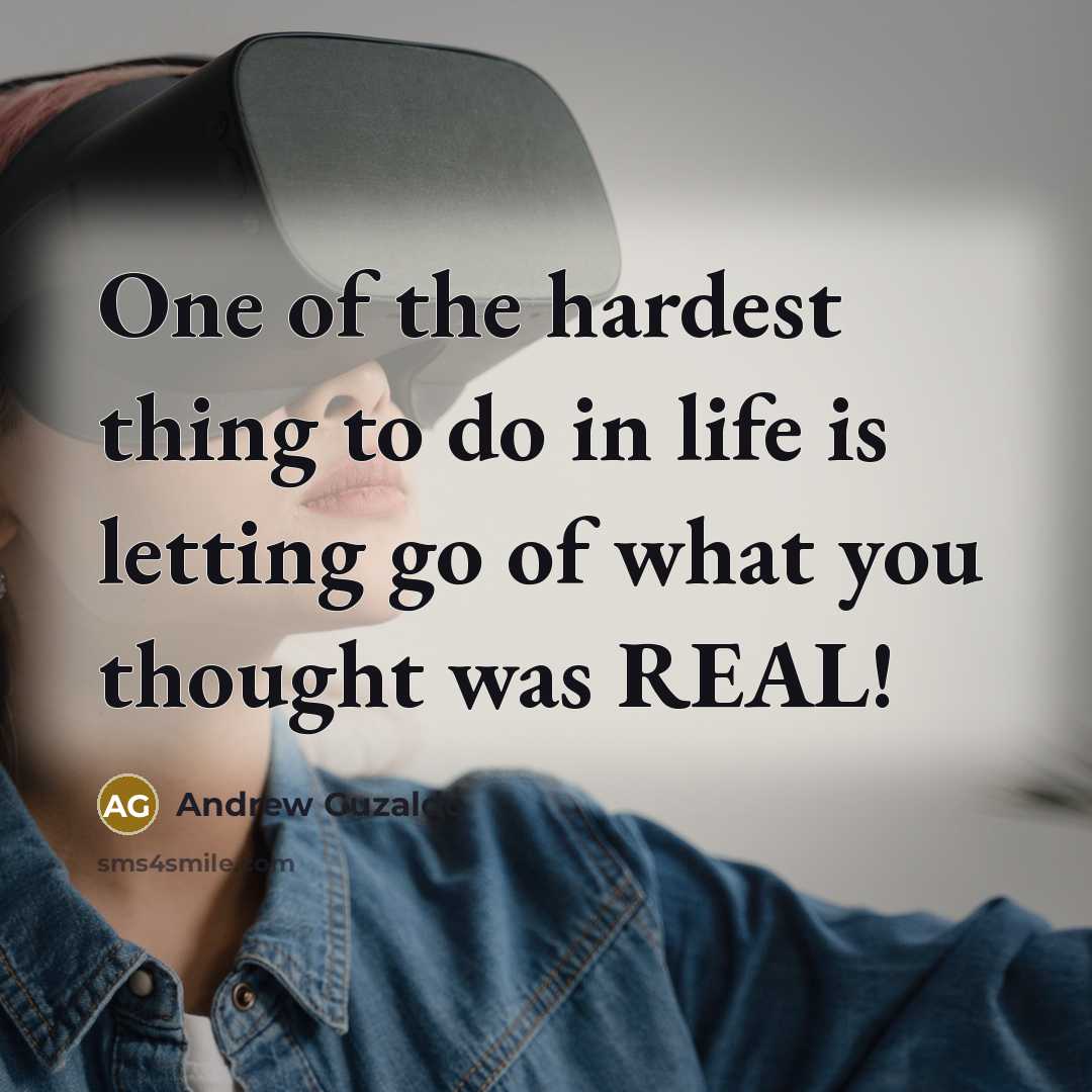 “One of the hardest thing to do in life is…” quote by Andrew Guzaldo