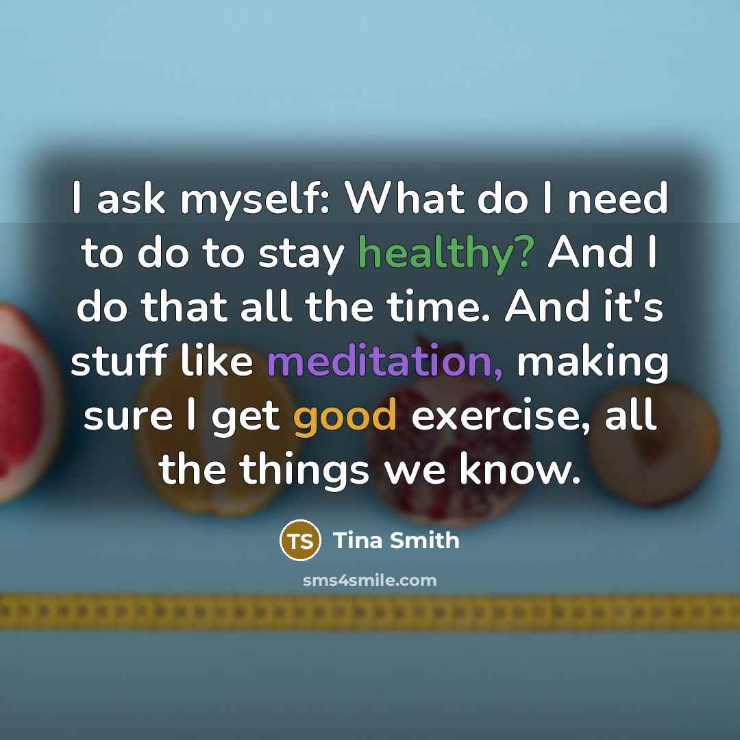 “I ask myself: What do I need to do to…” quote by Tina Smith