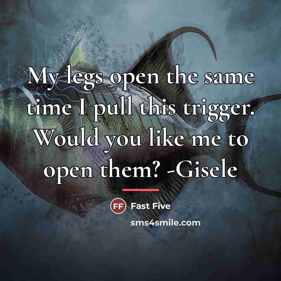 “My legs open the same time I pull this trigger.…” quote by Fast Five