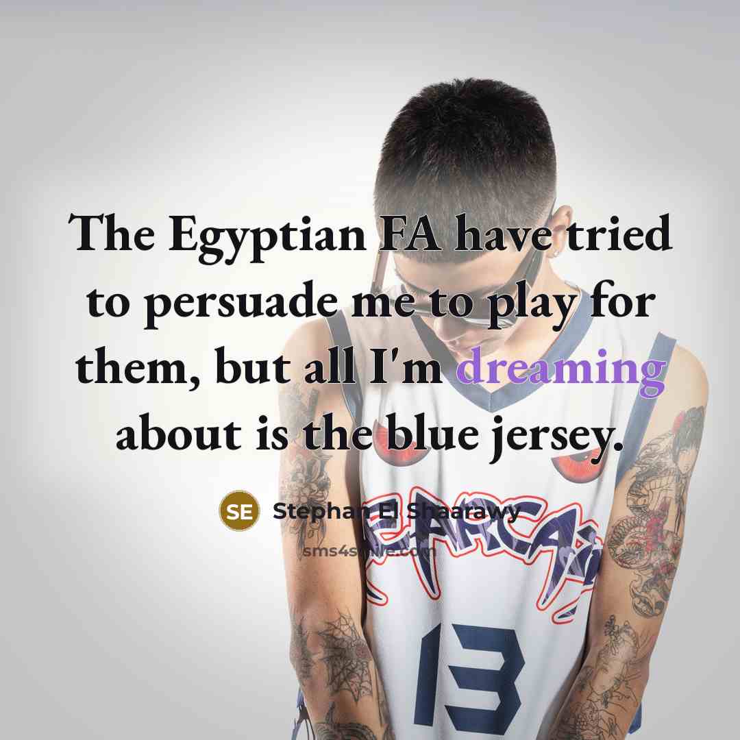 “The Egyptian FA have tried to persuade me to play…” quote by Stephan El Shaarawy