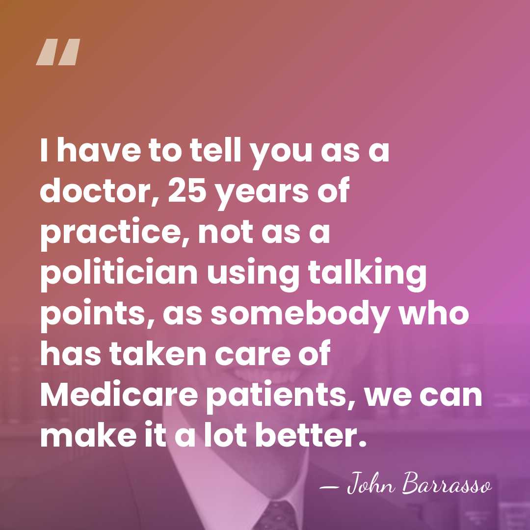 I have to tell you as a doctor, 25 years of practice,&hellip; - John Barrasso