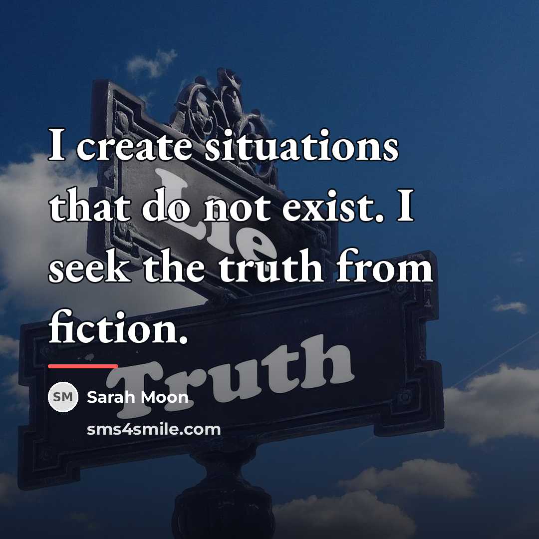 “I create situations that do not exist. I seek the…” quote by Sarah Moon