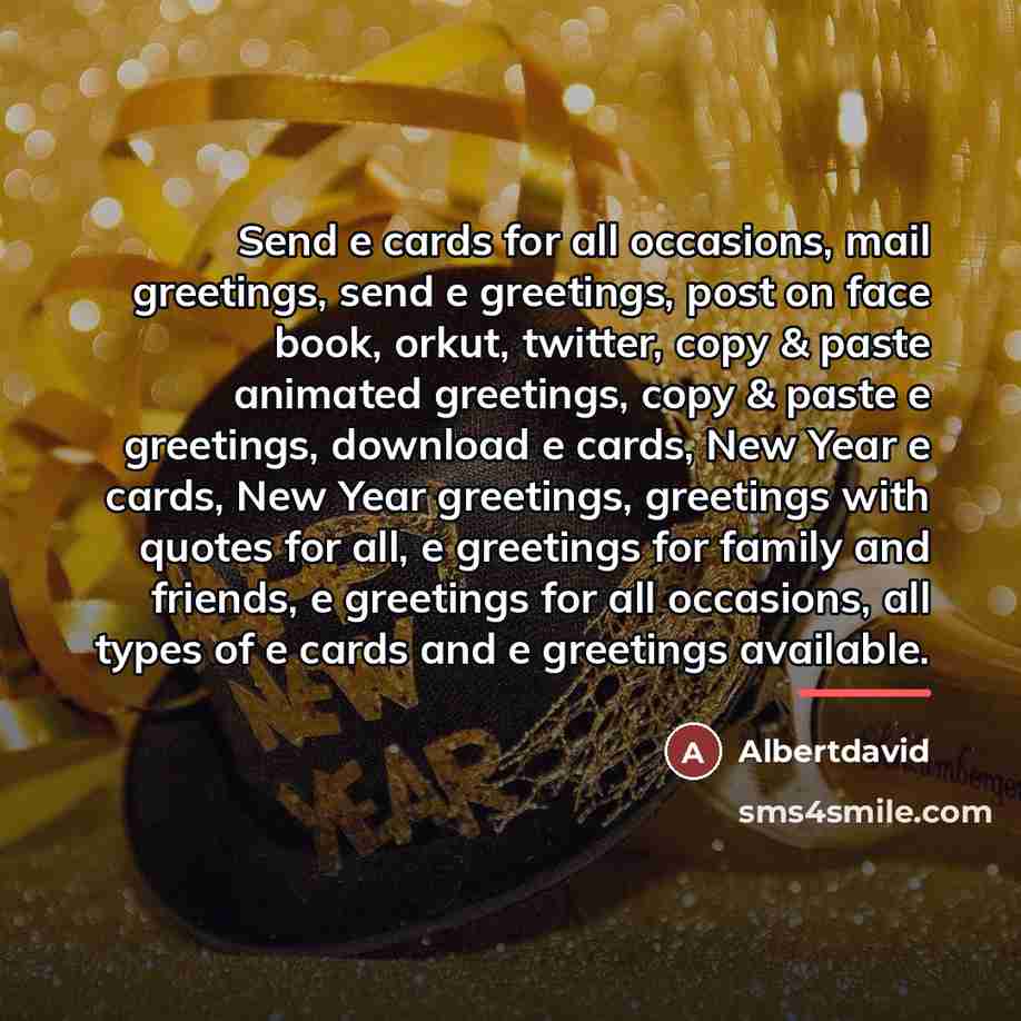 “Send e cards for all occasions, mail greetings, send e…” quote by Albertdavid