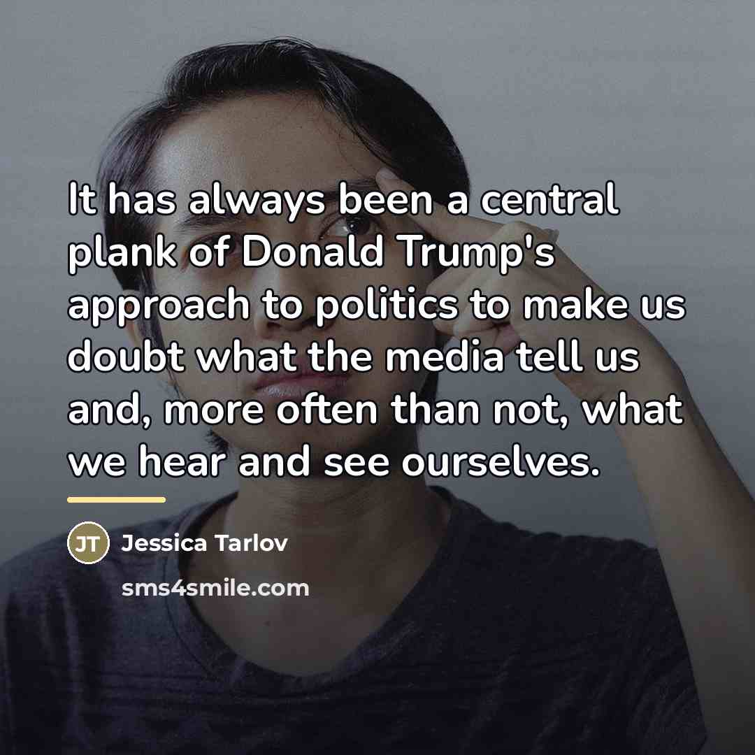 “It has always been a central plank of Donald Trump's…” quote by Jessica Tarlov