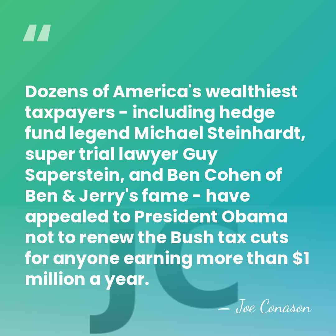 Dozens of America's wealthiest taxpayers - including hedge fund legend Michael Steinhardt,&hellip; - Joe Conason