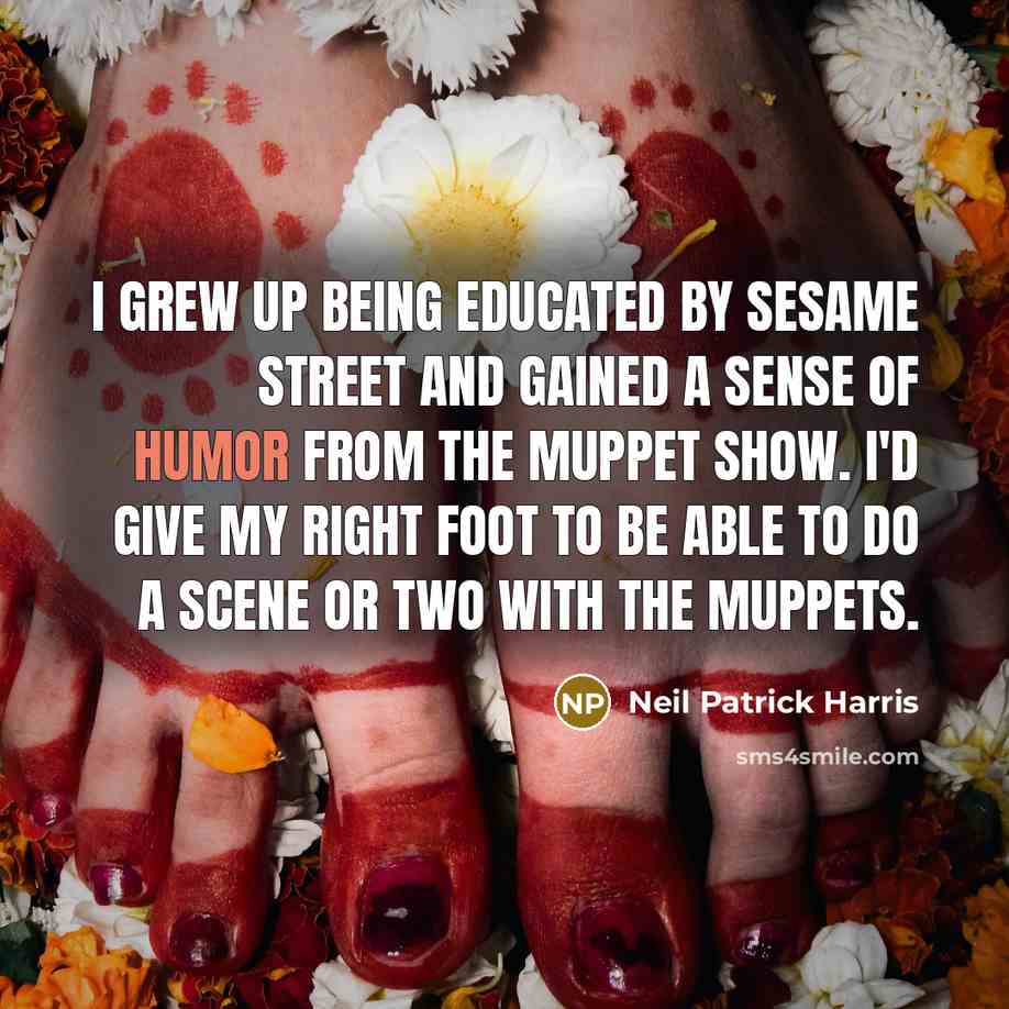 “I grew up being educated by Sesame Street and gained…” quote by Neil Patrick Harris