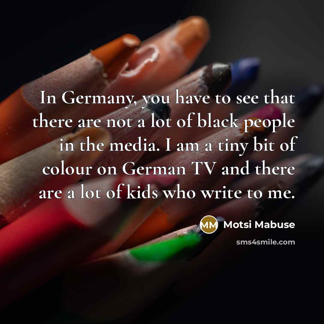 “In Germany, you have to see that there are not…” quote by Motsi Mabuse