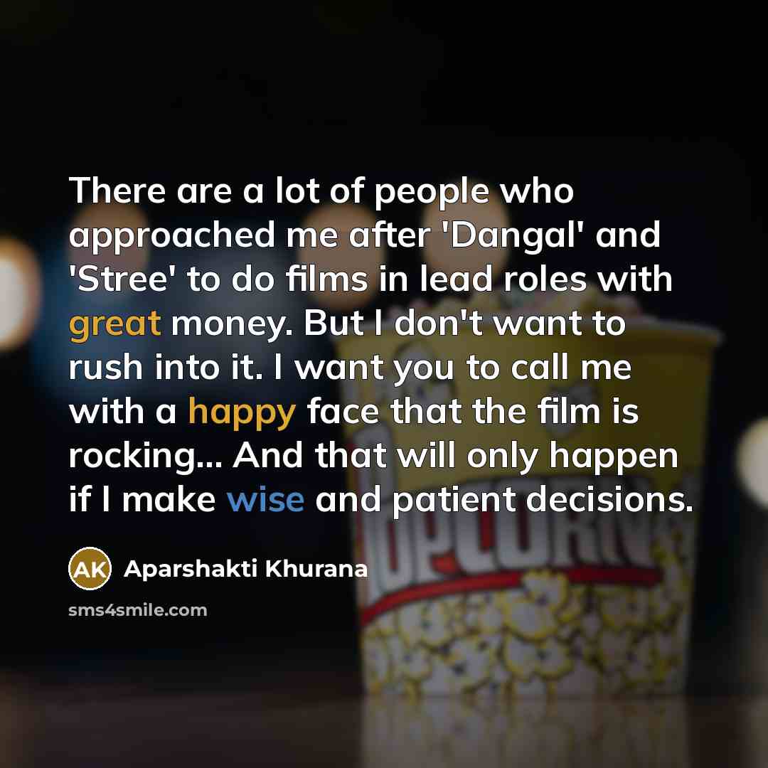 “There are a lot of people who approached me after…” quote by Aparshakti Khurana