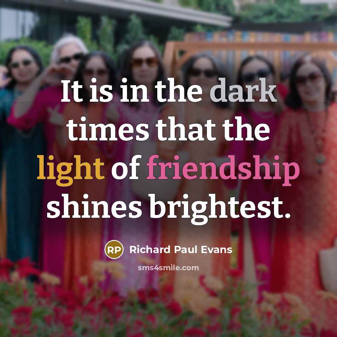 “It is in the dark times that the light of…” quote by Richard Paul Evans