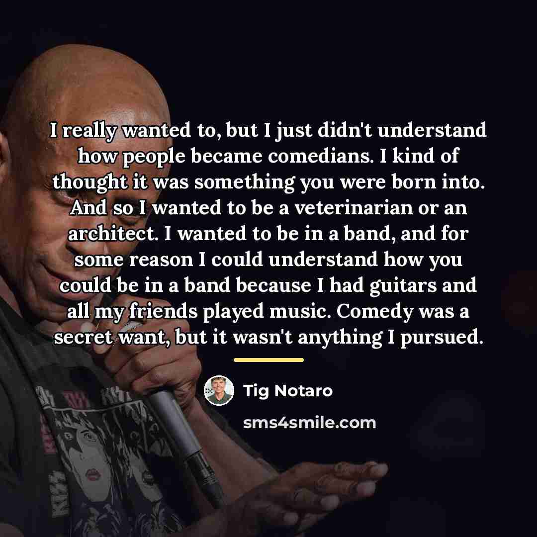 “I really wanted to, but I just didn't understand how…” quote by Tig Notaro