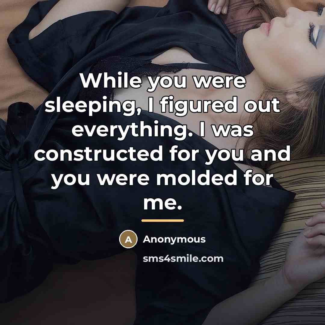 “While you were sleeping, I figured out everything. I was…” quote by Anonymous