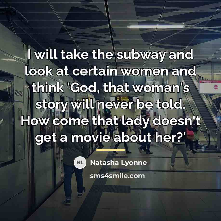 “I will take the subway and look at certain women…” quote by Natasha Lyonne