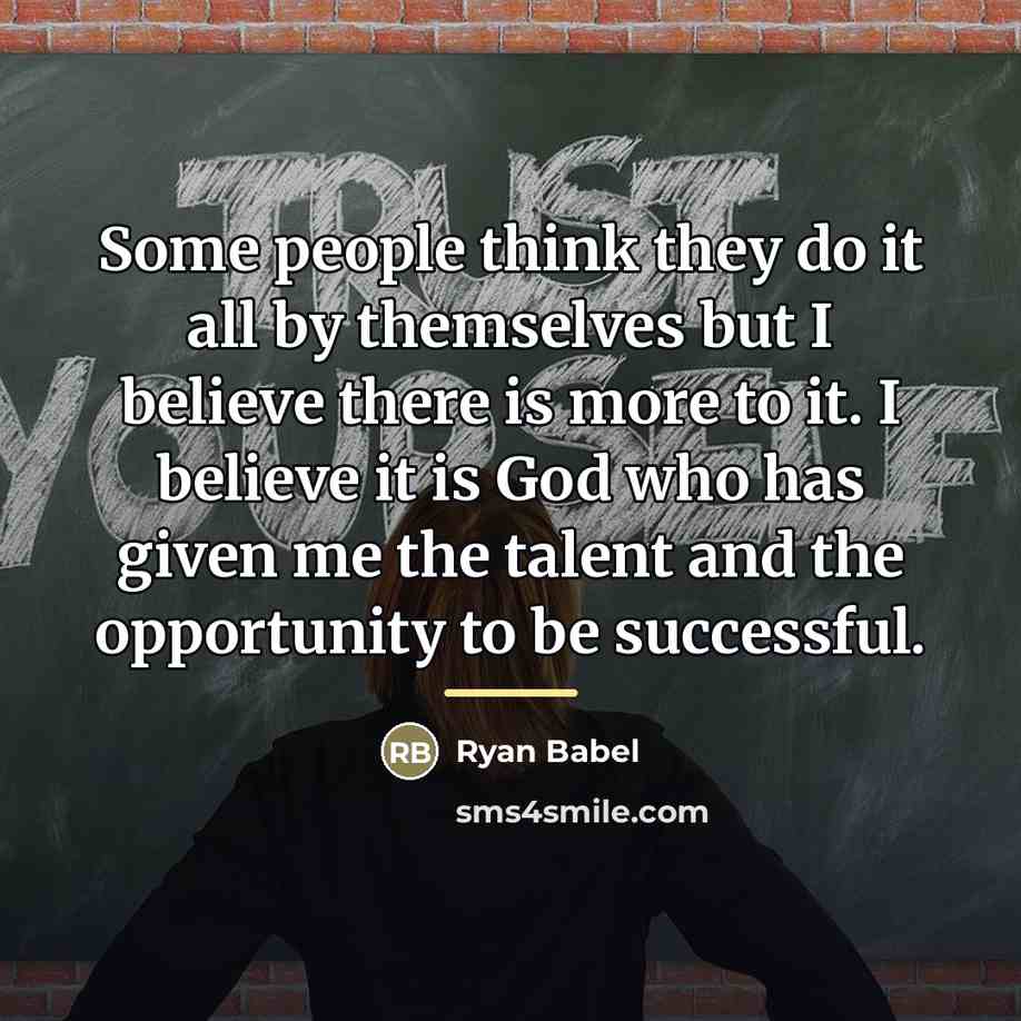“Some people think they do it all by themselves but…” quote by Ryan Babel