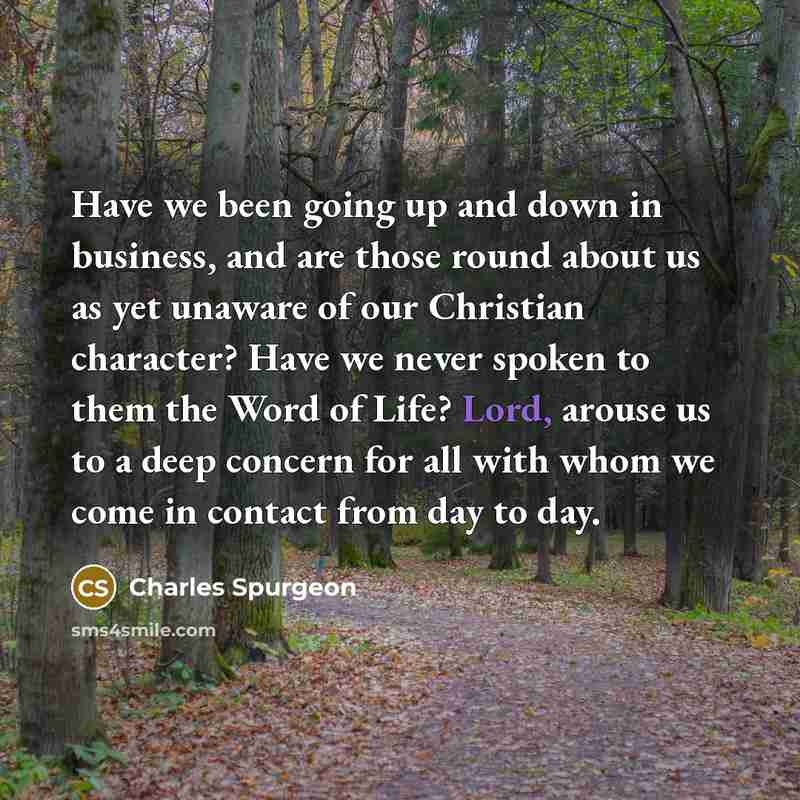 “Have we been going up and down in business, and…” quote by Charles Spurgeon