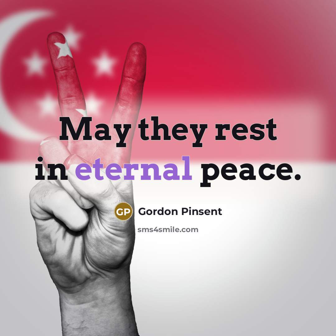 “May they rest in eternal peace.” quote by Gordon Pinsent