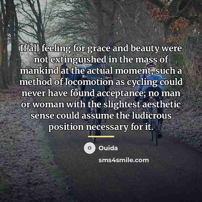 “If all feeling for grace and beauty were not extinguished…” quote by Ouida
