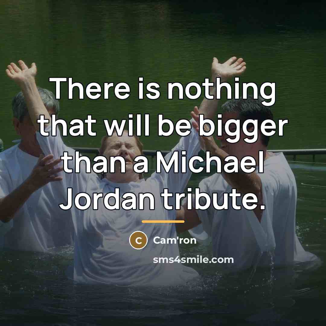 “There is nothing that will be bigger than a Michael…” quote by Cam'ron