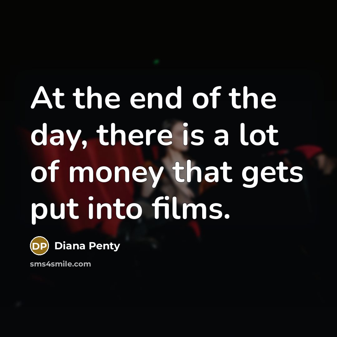 “At the end of the day, there is a lot…” quote by Diana Penty
