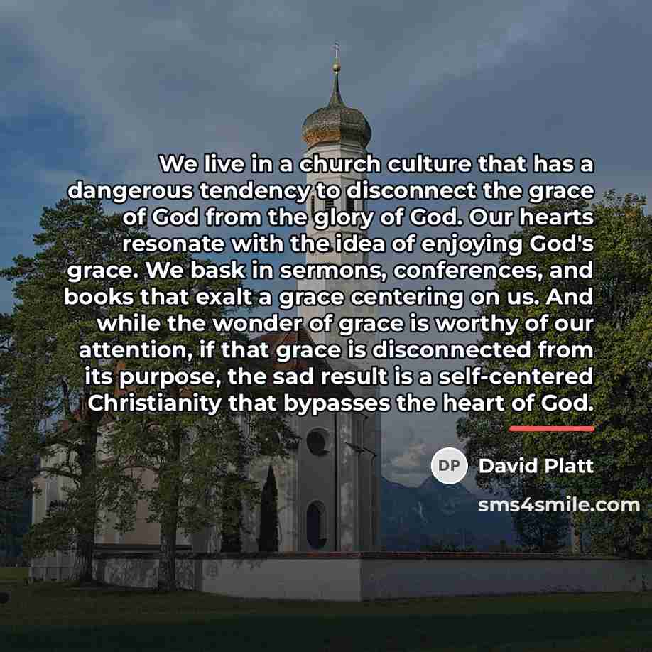 “We live in a church culture that has a dangerous…” quote by David Platt
