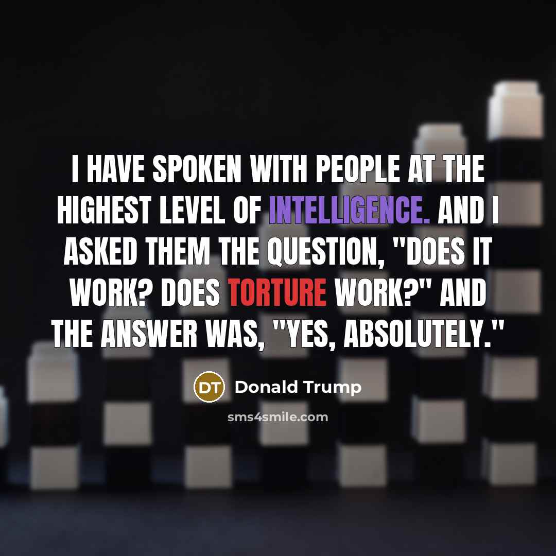 “I have spoken with people at the highest level of…” quote by Donald Trump