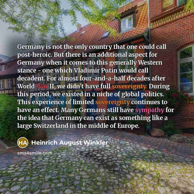 “Germany is not the only country that one could call…” quote by Heinrich August Winkler