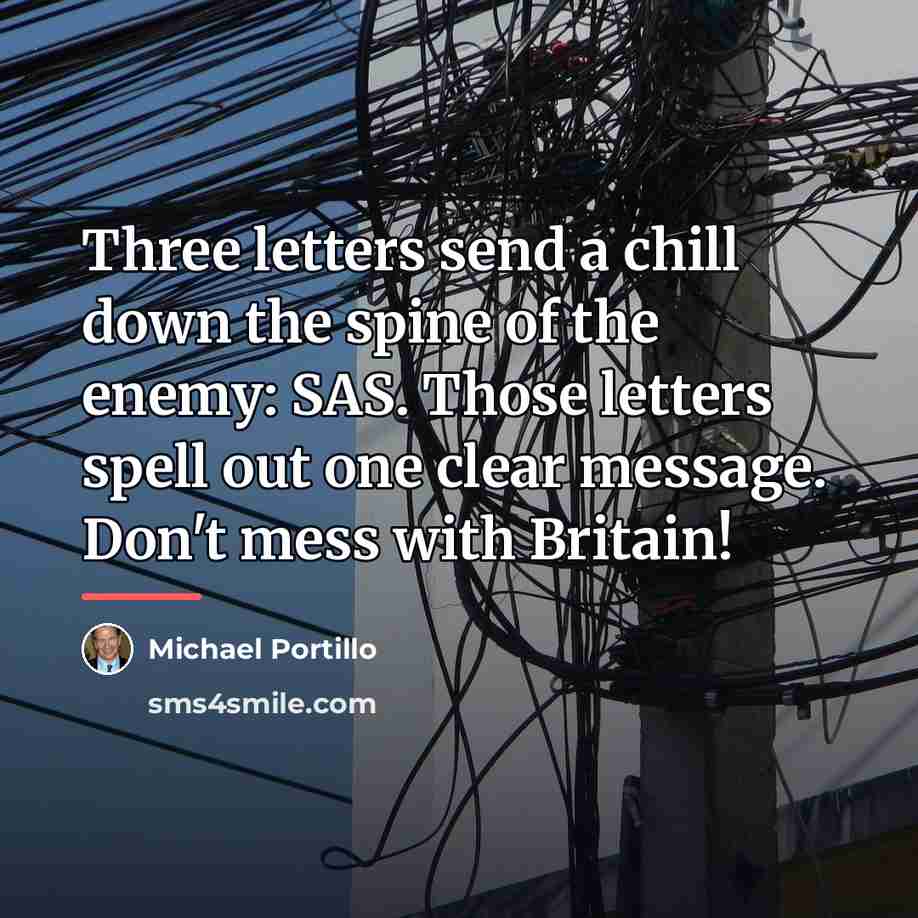 “Three letters send a chill down the spine of the…” quote by Michael Portillo