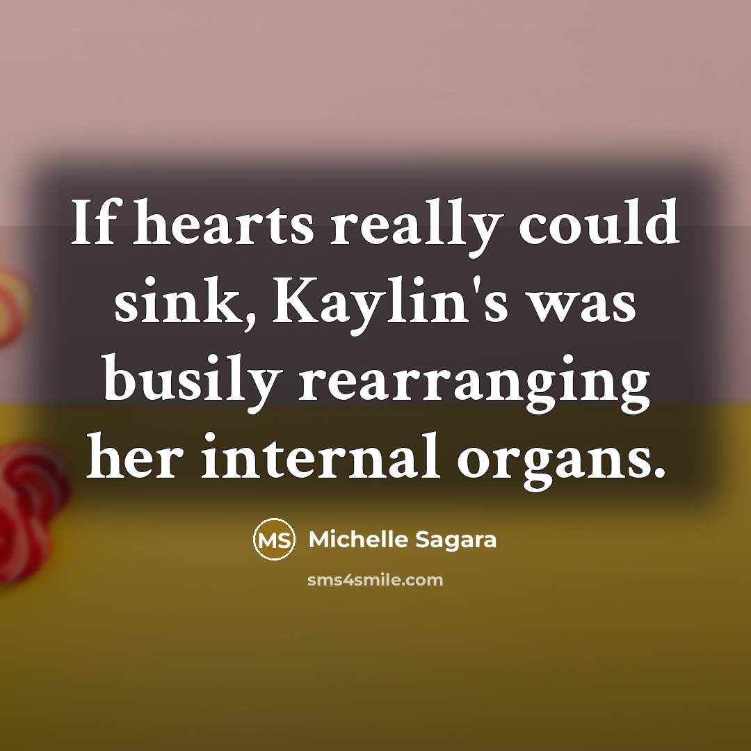 “If hearts really could sink, Kaylin's was busily rearranging her…” quote by Michelle Sagara