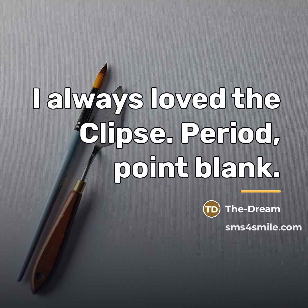 “I always loved the Clipse. Period, point blank.…” quote by The-Dream