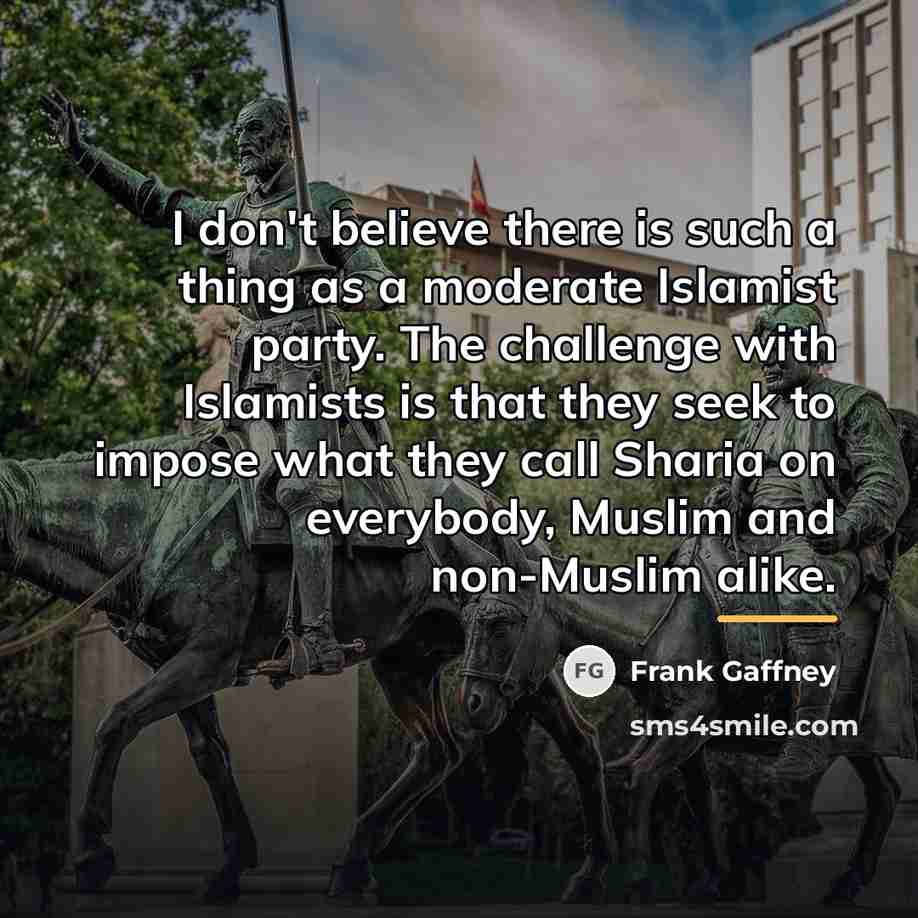 “I don't believe there is such a thing as a…” quote by Frank Gaffney