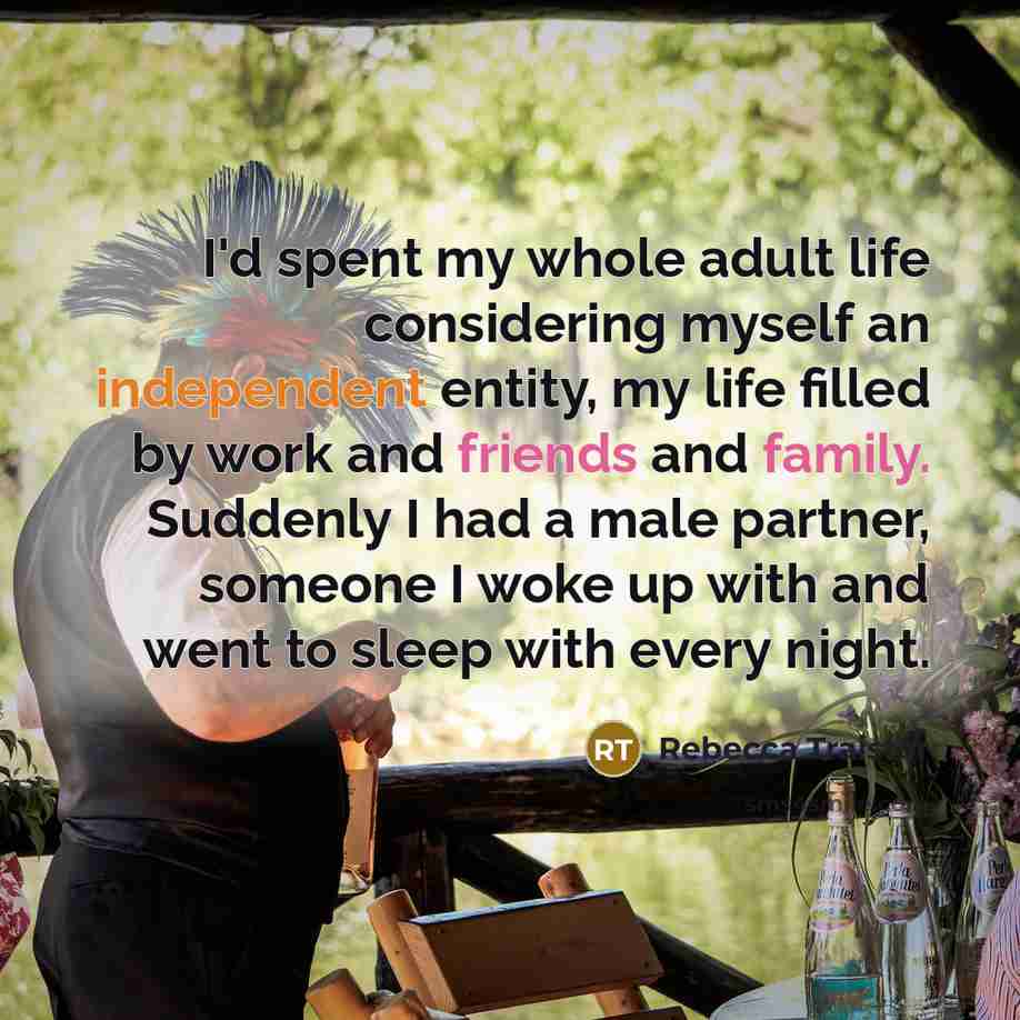 “I'd spent my whole adult life considering myself an independent…” quote by Rebecca Traister