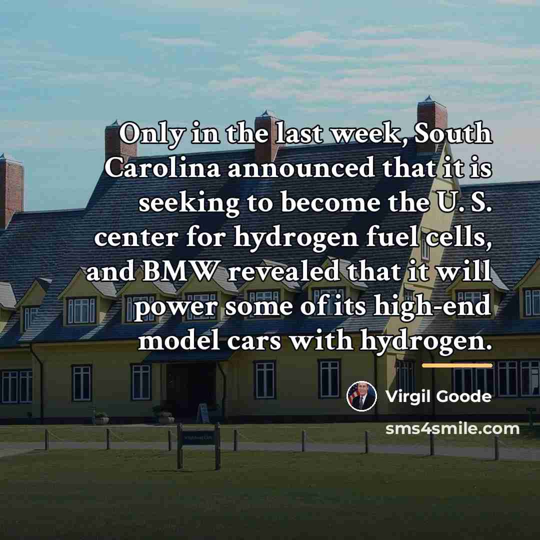 “Only in the last week, South Carolina announced that it…” quote by Virgil Goode