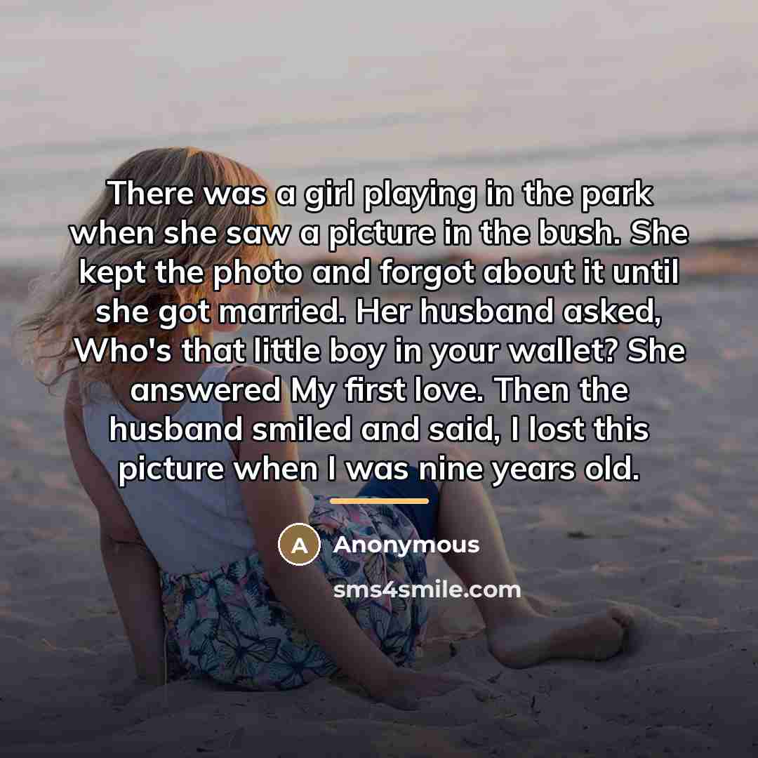 “There was a girl playing in the park when she…” quote by Anonymous