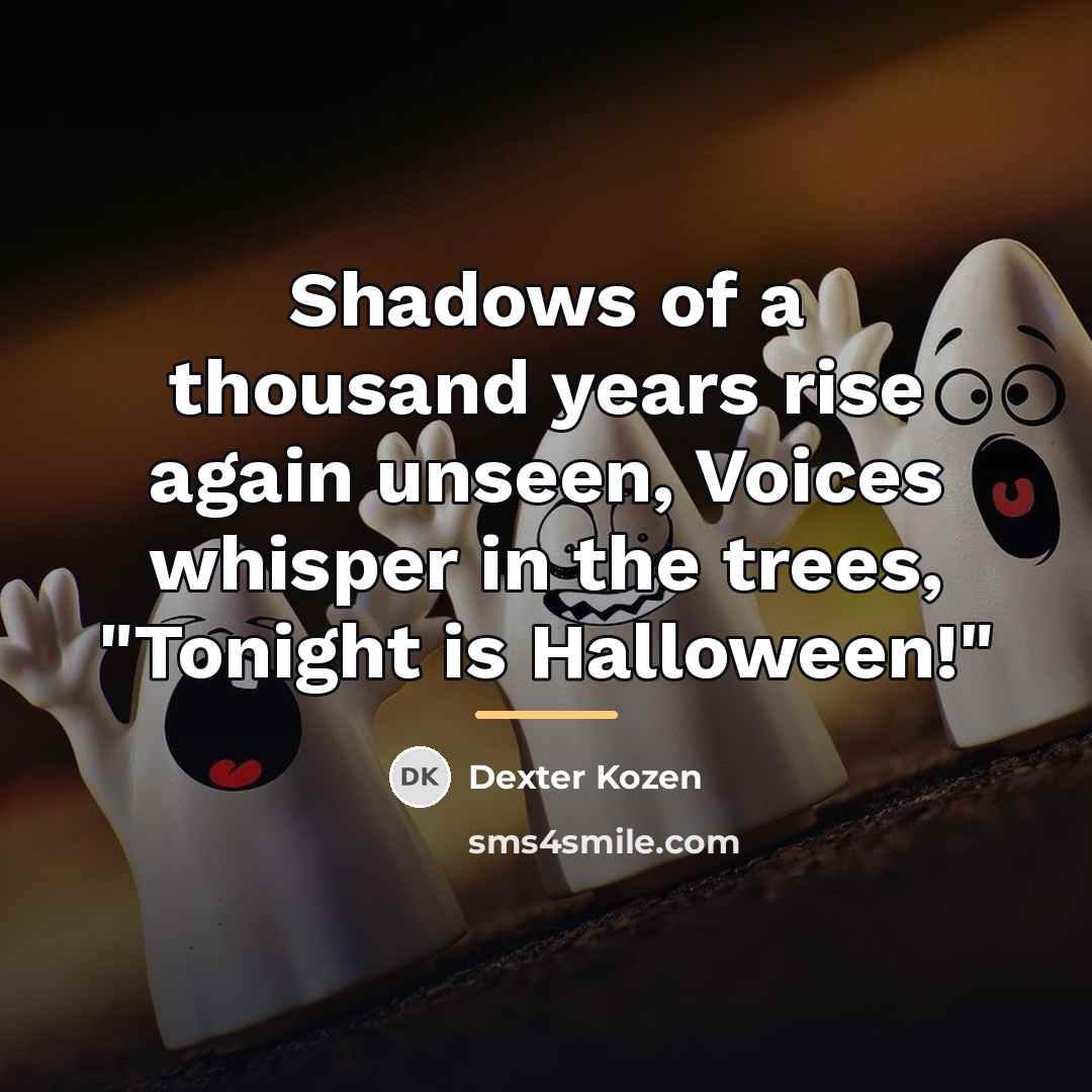 “Shadows of a thousand years rise again unseen, Voices whisper…” quote by Dexter Kozen