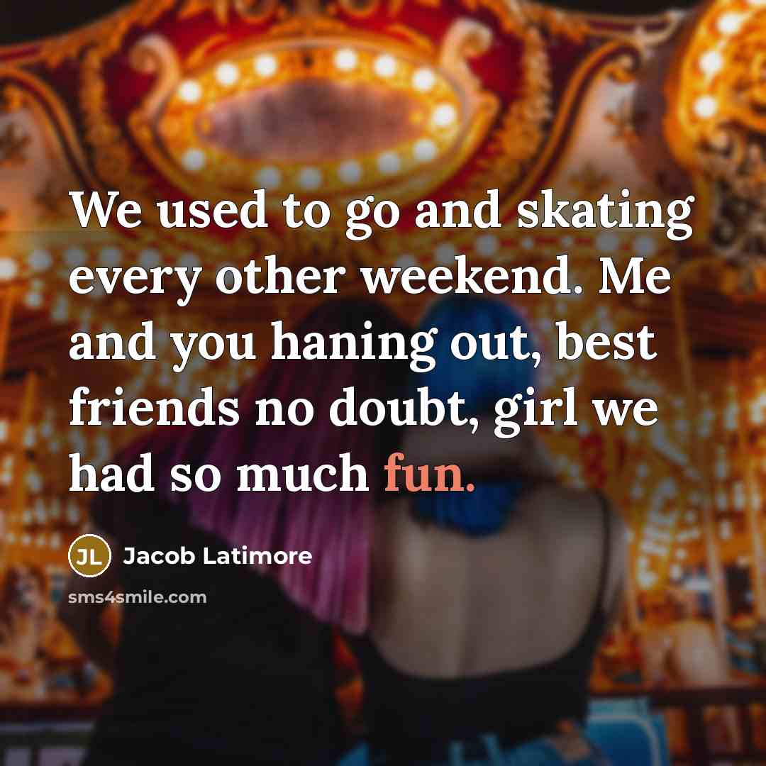 “We used to go and skating every other weekend. Me…” quote by Jacob Latimore