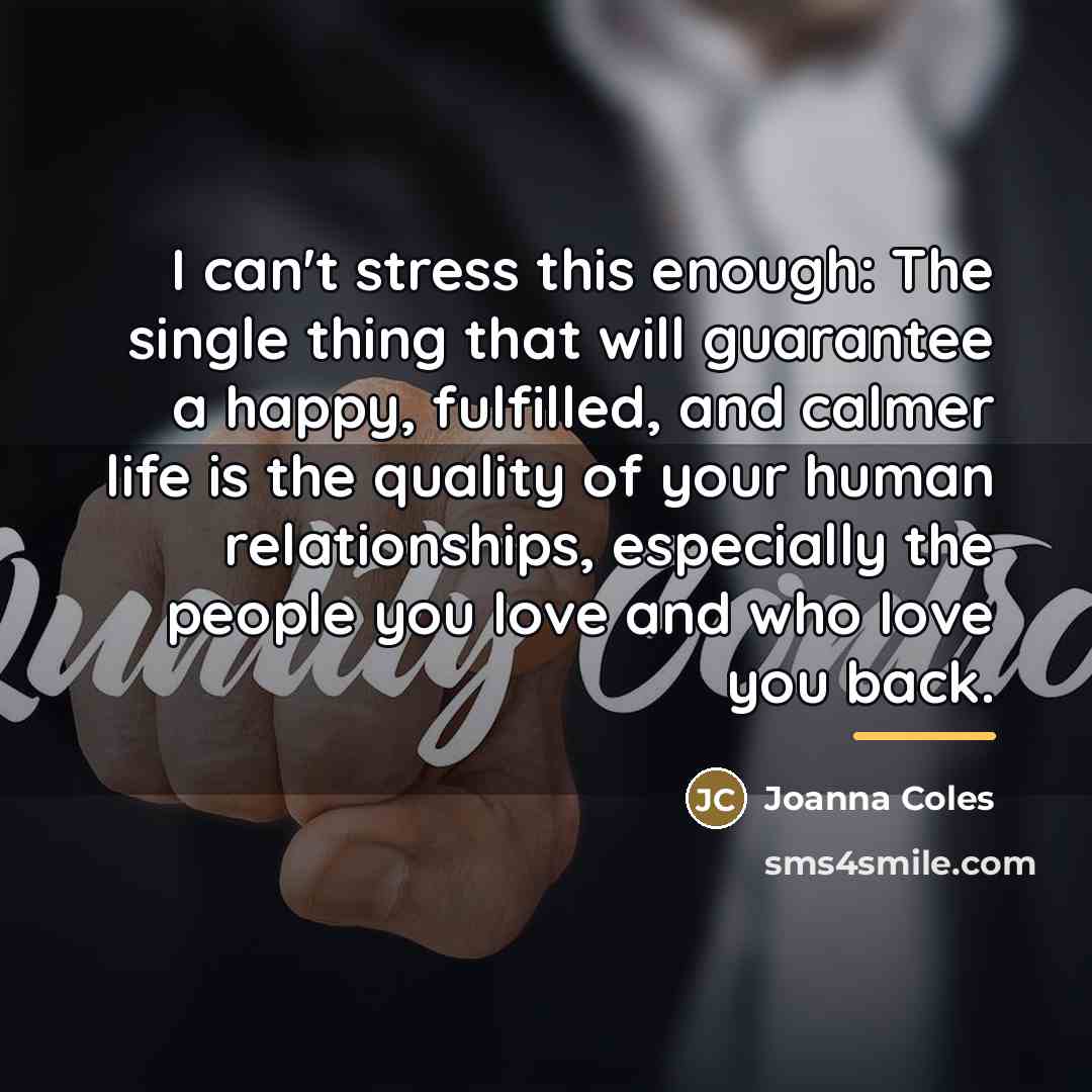 “I can't stress this enough: The single thing that will…” quote by Joanna Coles