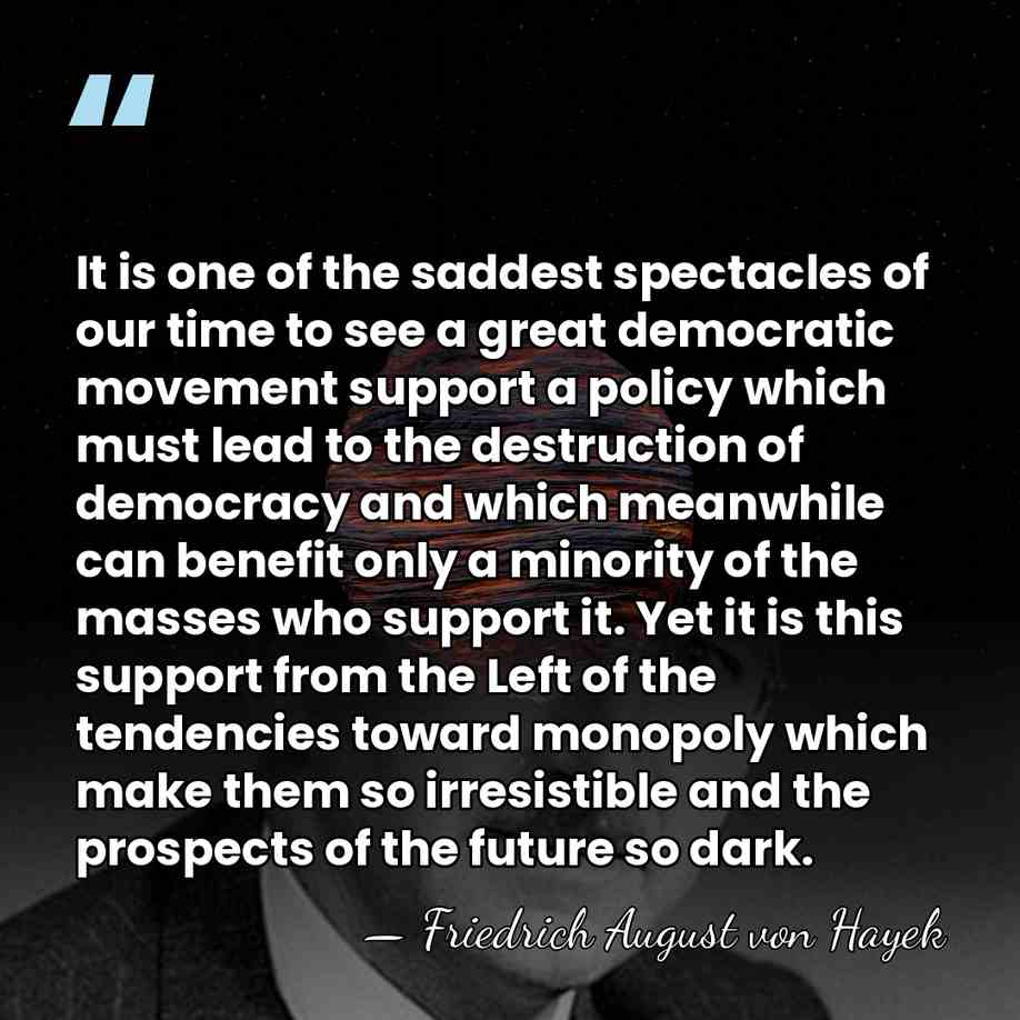It is one of the saddest spectacles of our time to see&hellip; - Friedrich August von Hayek
