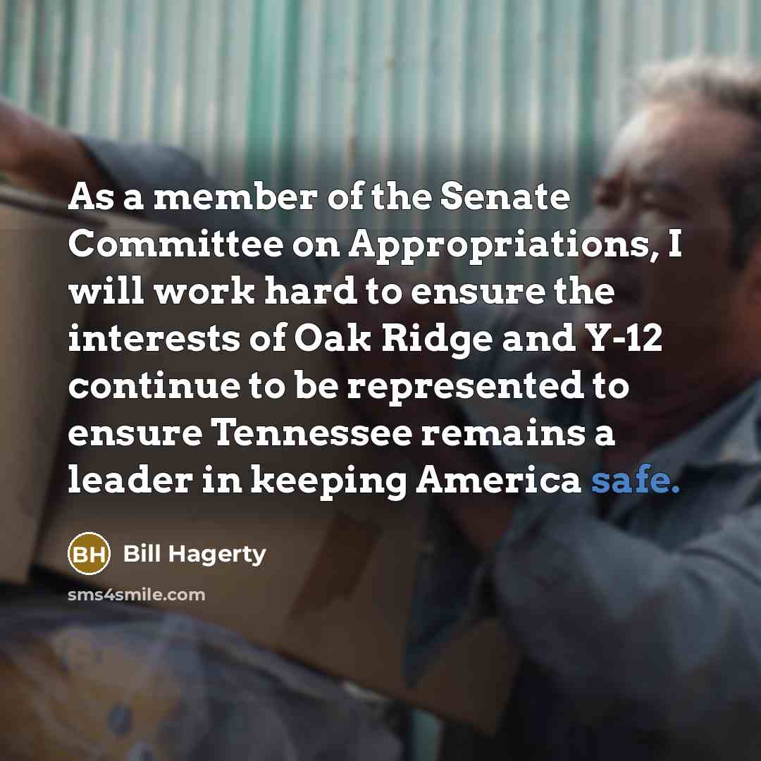 “As a member of the Senate Committee on Appropriations, I…” quote by Bill Hagerty