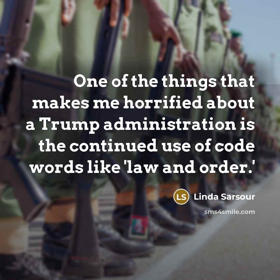 “One of the things that makes me horrified about a…” quote by Linda Sarsour