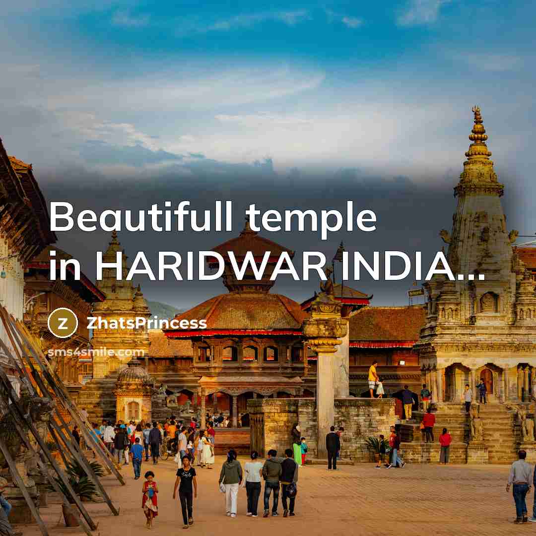 “Beautifull temple in HARIDWAR INDIA....…” quote by ZhatsPrincess