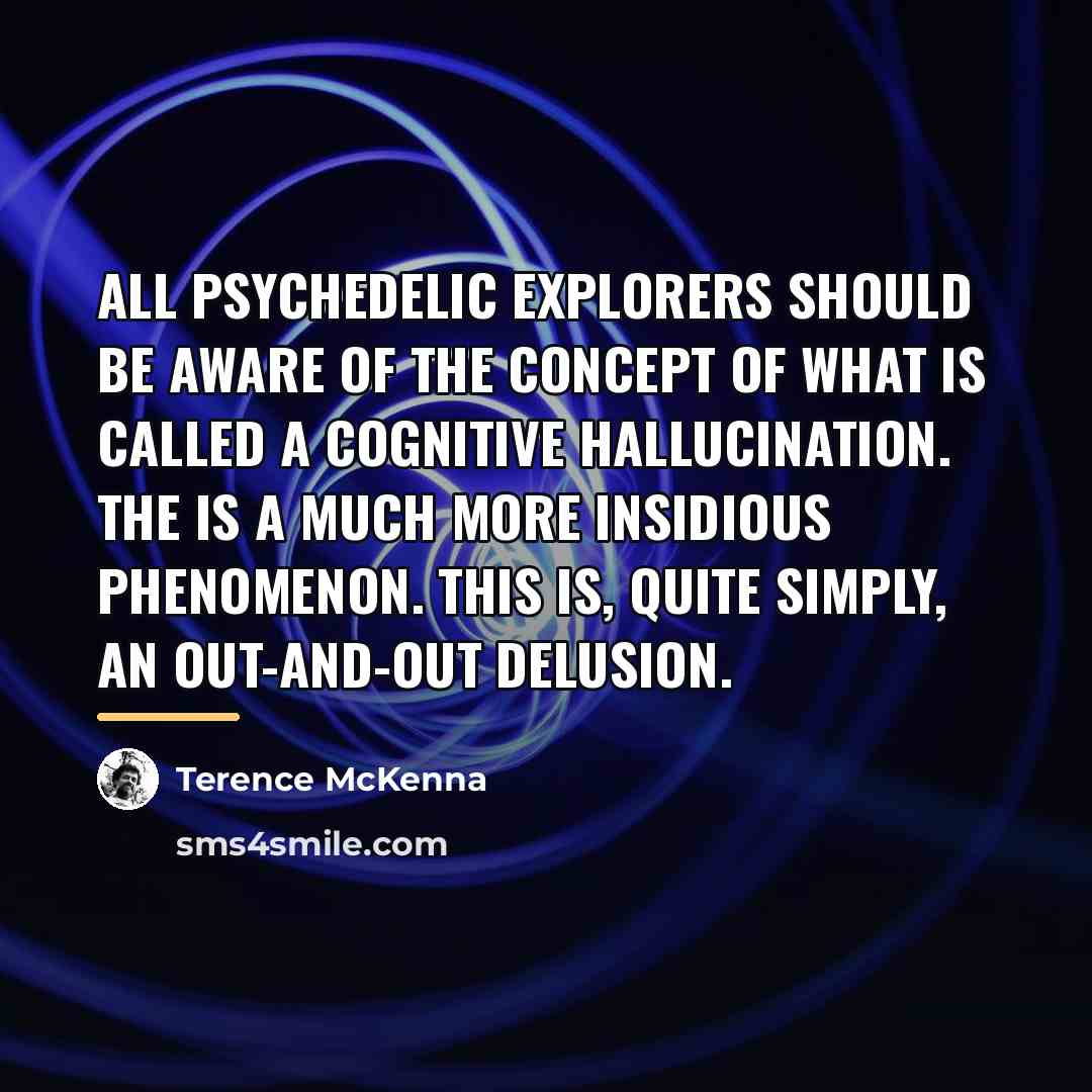 “All psychedelic explorers should be aware of the concept of…” quote by Terence McKenna