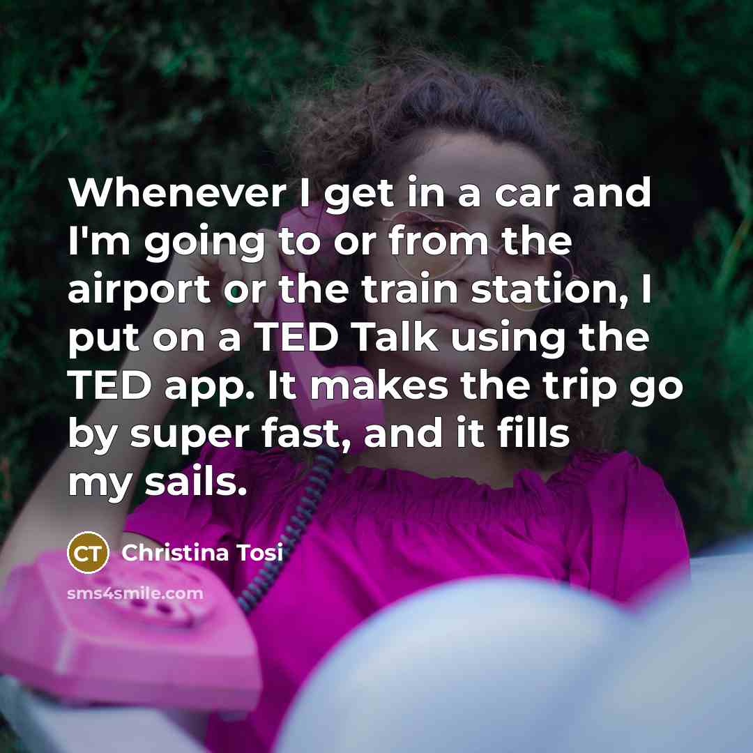 “Whenever I get in a car and I'm going to…” quote by Christina Tosi