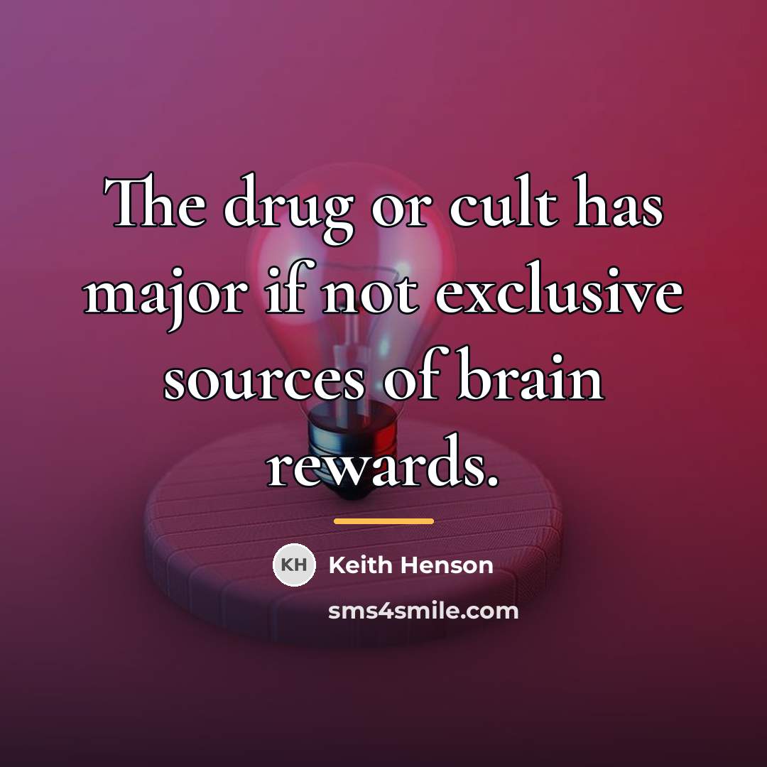 “The drug or cult has major if not exclusive sources…” quote by Keith Henson